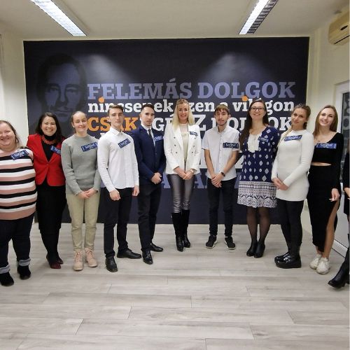 Szalagavató ünnepség Miskolcon